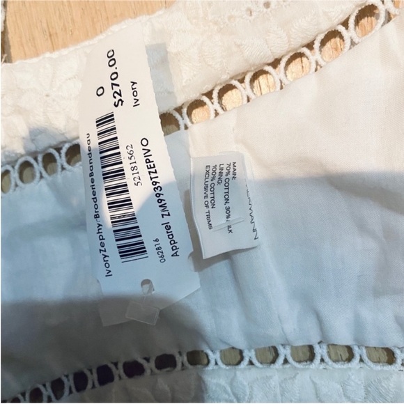 Zimmermann borderie bandeau top NEW - Picture 7 of 7